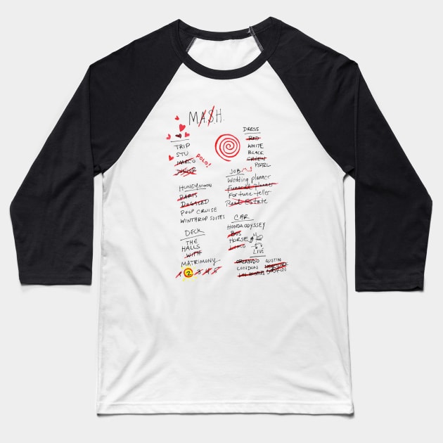 MASH - Deck the Halls (with Matrimony!) Baseball T-Shirt by Sassquach